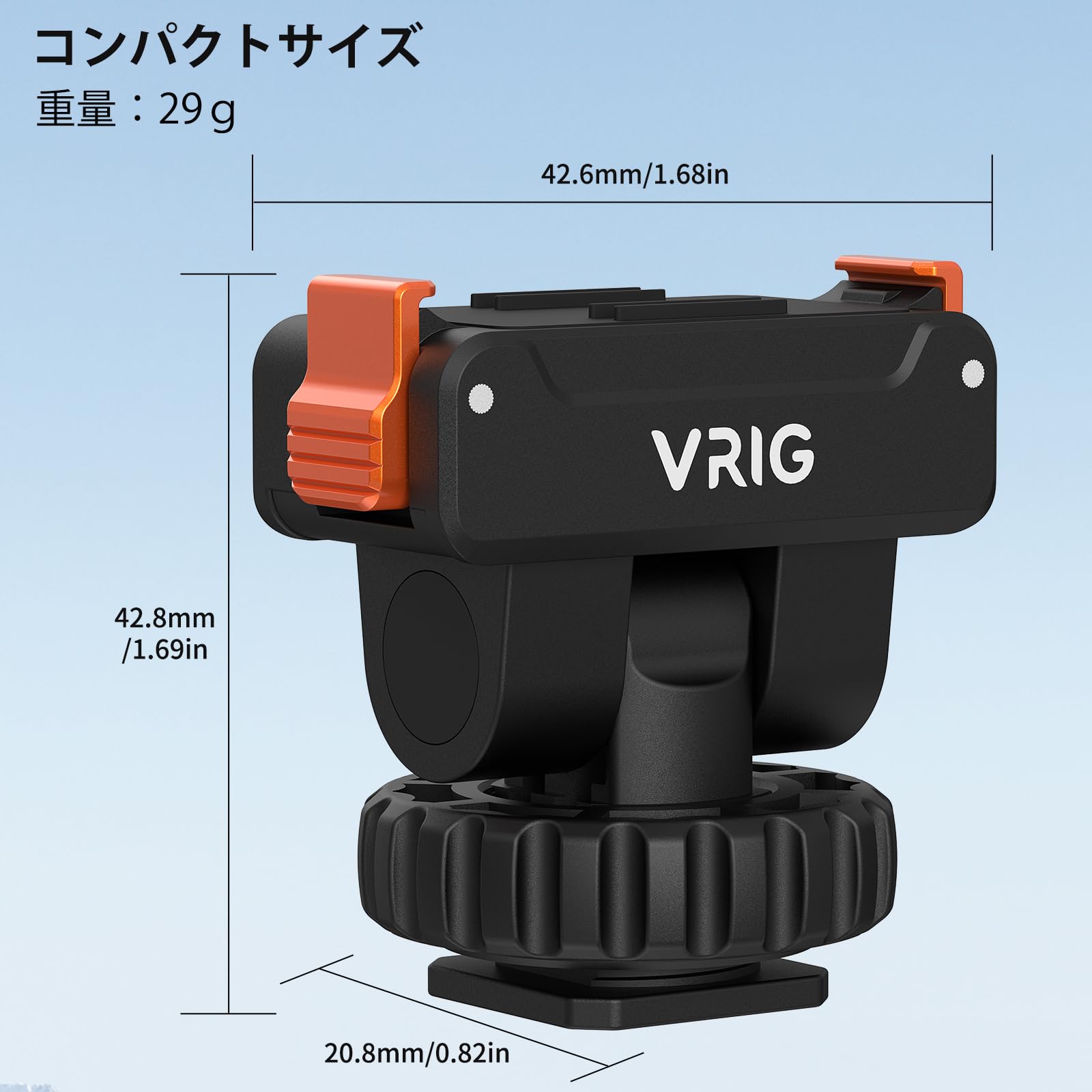 Amazon | VRIG DJI Osmo Action 5 pro/4/3 Osmo 360 用雲台 コールド
